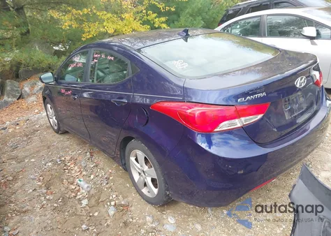 2013 Hyundai Elantra Gls из США, поврежденный, VIN 5NPDH4AE4DH248207